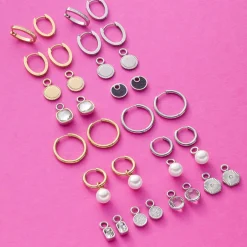 Creole RONIA silber glitz Beauty's*LEONARDO Hot