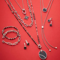 Creole RONIA silber glitz Beauty's*LEONARDO Hot