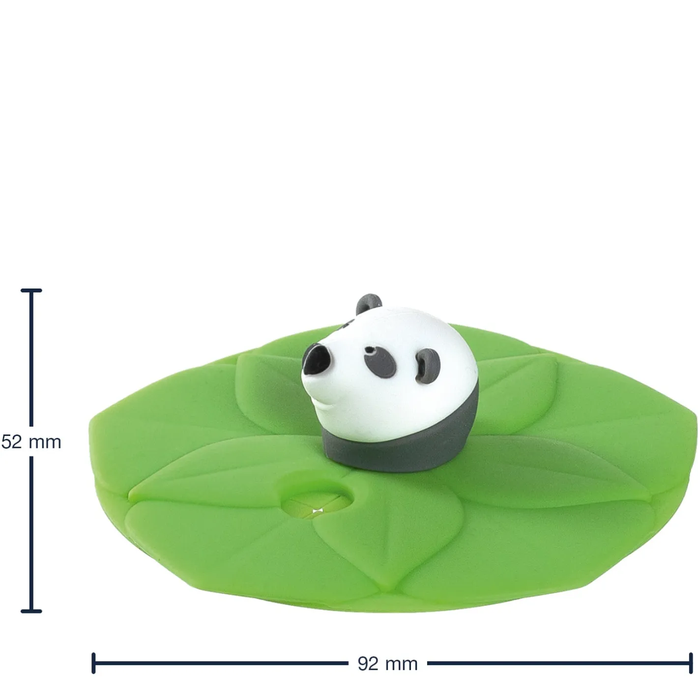 Deckel BAMBINI 9 cm grün Panda*LEONARDO Clearance