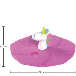 Deckel BAMBINI 9 cm rosé Einhorn*LEONARDO Clearance