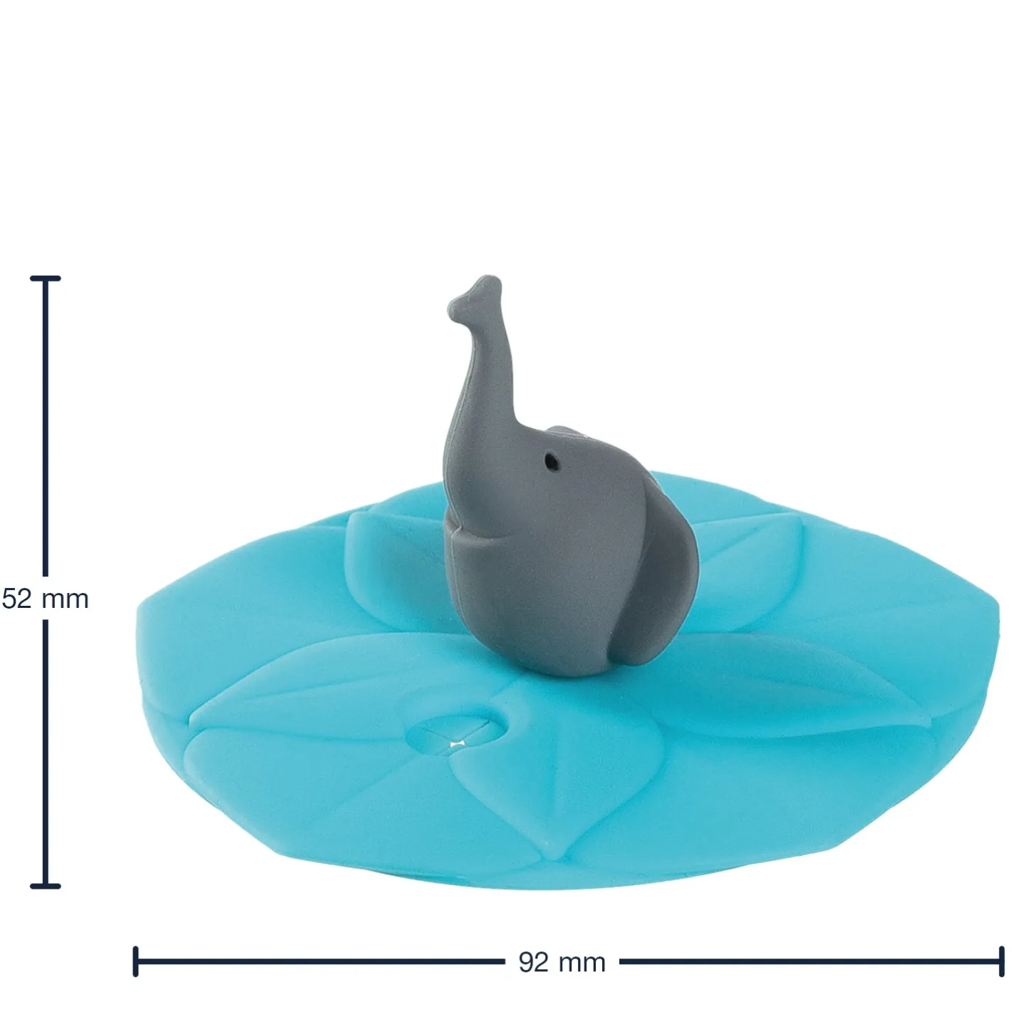 Deckel BAMBINI 9 cm türkis Elefant*LEONARDO Outlet