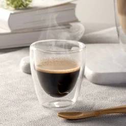 Doppelwandbecher Espresso DUO 100 ml 2er Set*LEONARDO Discount