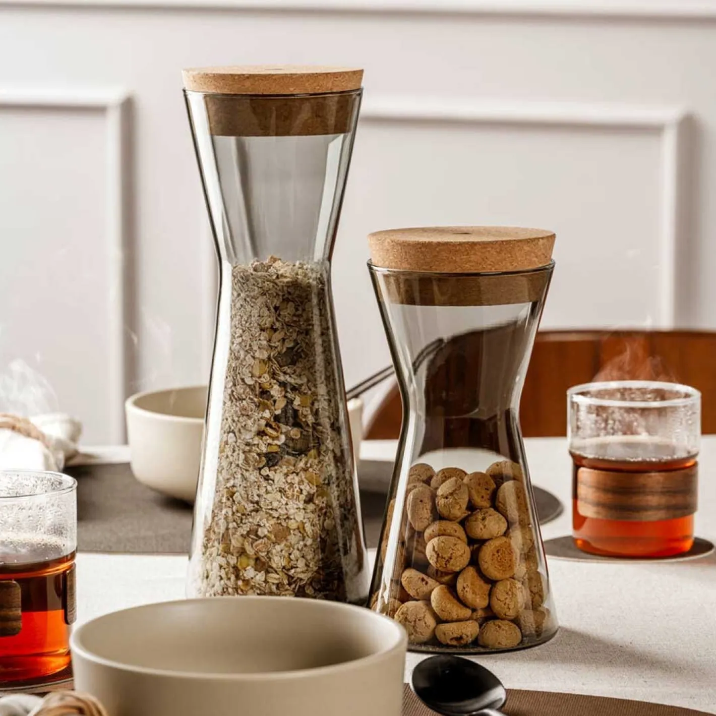 Dose FORMA X 22 cm grau*LEONARDO Best