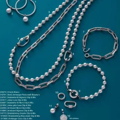 Edelstahlring BRACCHIALE Clip & Mix*LEONARDO