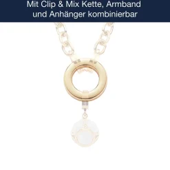 Edelstahlring gold klein flach*LEONARDO Clearance