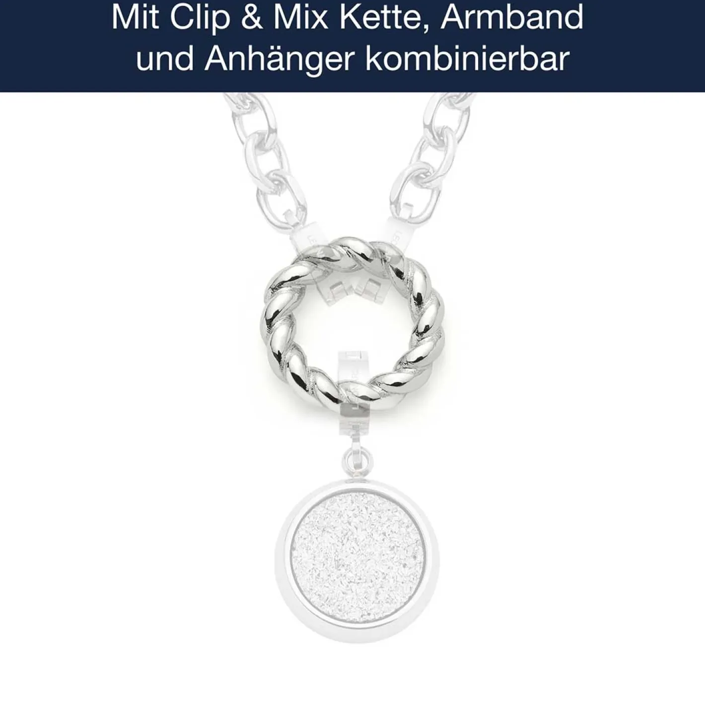 Edelstahlring LIESEL Clip & Mix*LEONARDO Discount