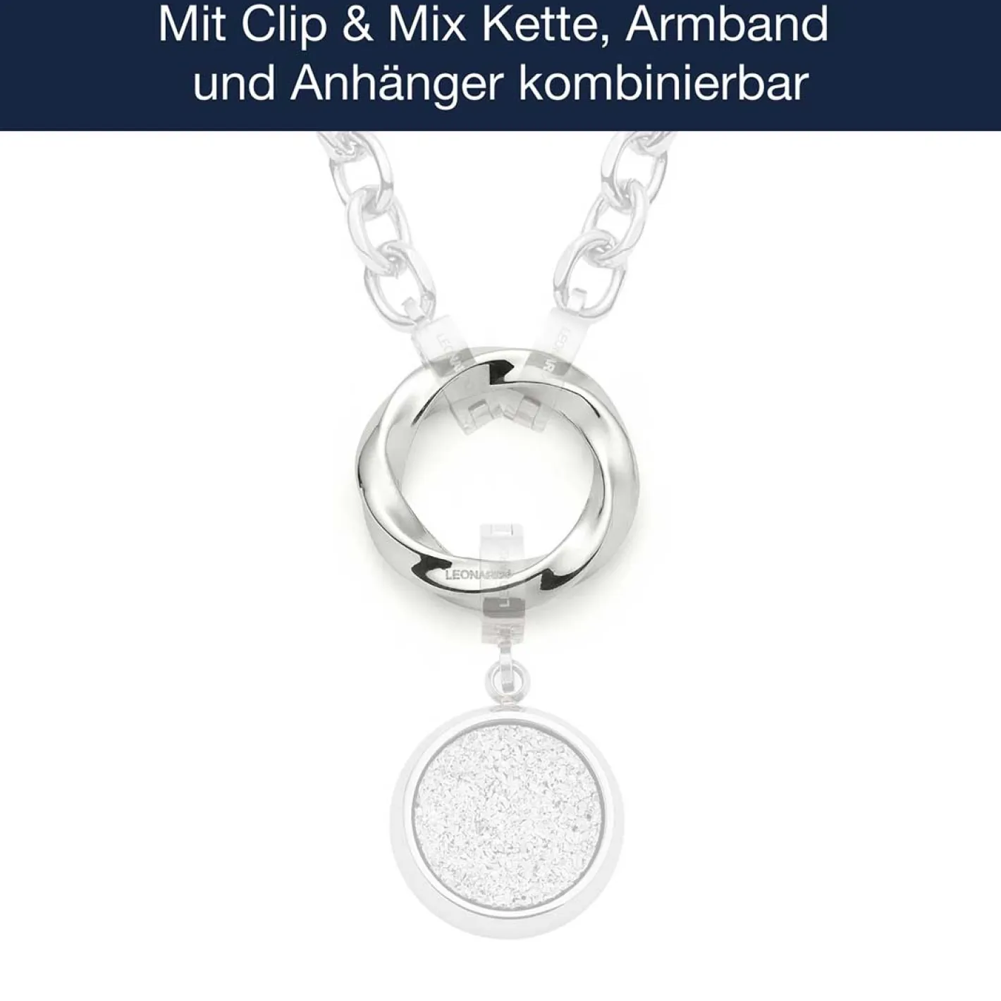 Edelstahlring LOTTI Clip & Mix*LEONARDO Outlet