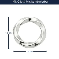 Edelstahlring LOTTI Clip & Mix*LEONARDO Outlet