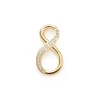 Edelstahlring SENTA gold Clip & Mix*LEONARDO Sale