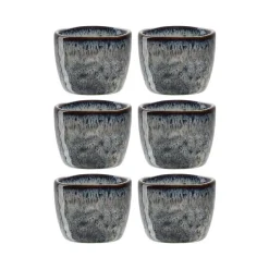 Eierbecher MATERA anthrazit 6er-Set*LEONARDO Sale