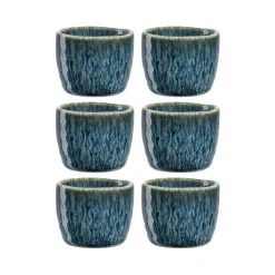 Eierbecher MATERA blau 6er-Set*LEONARDO Outlet