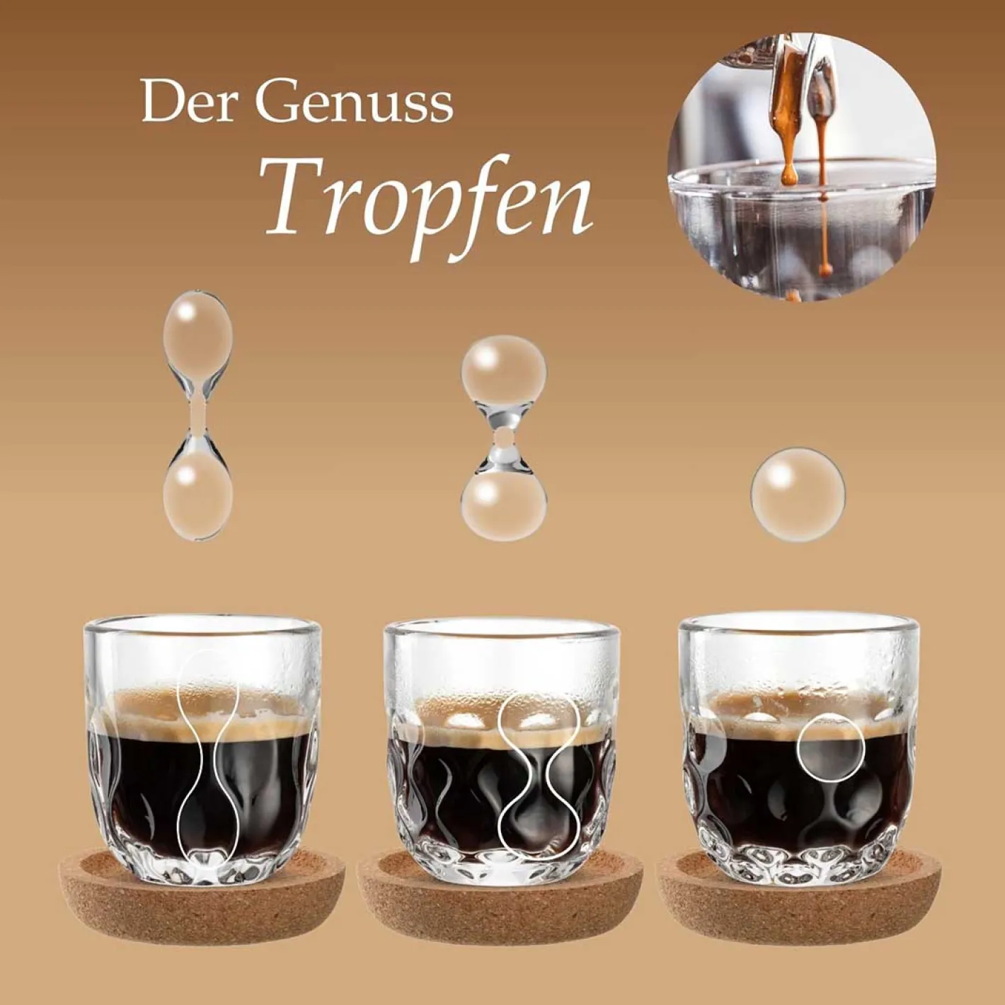 Espressoset GOCCE 6-teilig*LEONARDO Sale