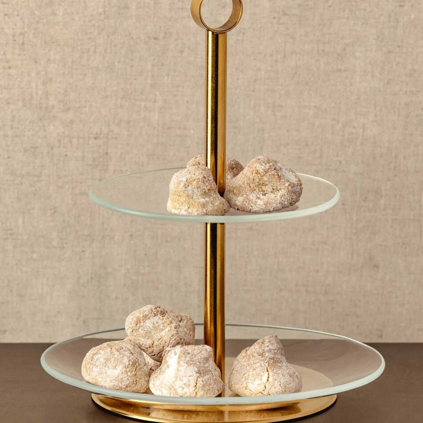 Etagere CENA gold 2-teilig*LEONARDO Online