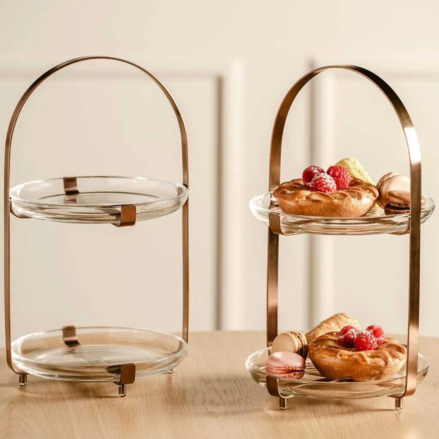 Etagere CUCINA kupfer 2-teilig*LEONARDO New