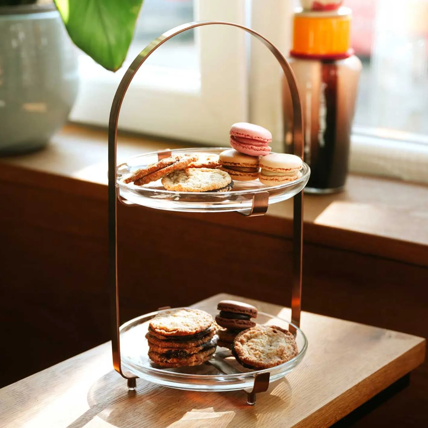 Etagere CUCINA kupfer 2-teilig*LEONARDO New