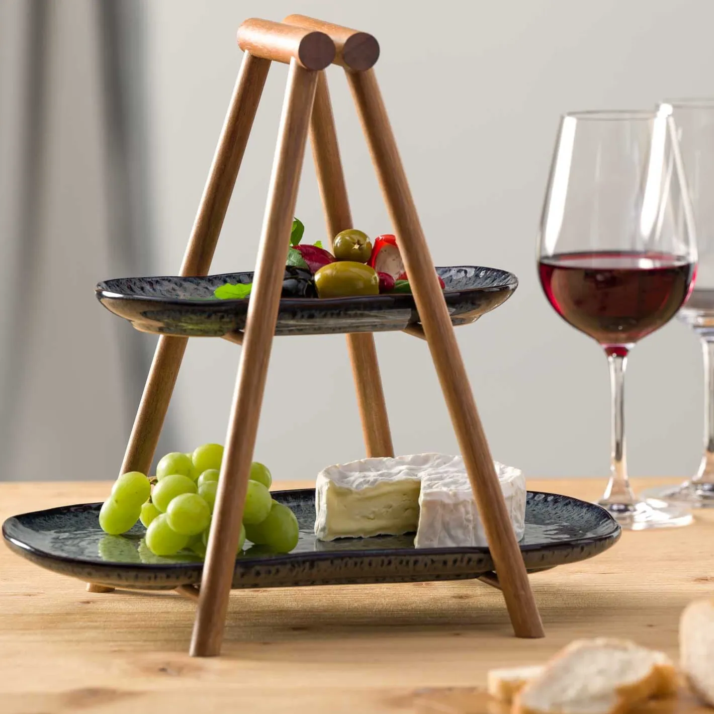 Etagere MATERA 31 cm anthrazit*LEONARDO Clearance