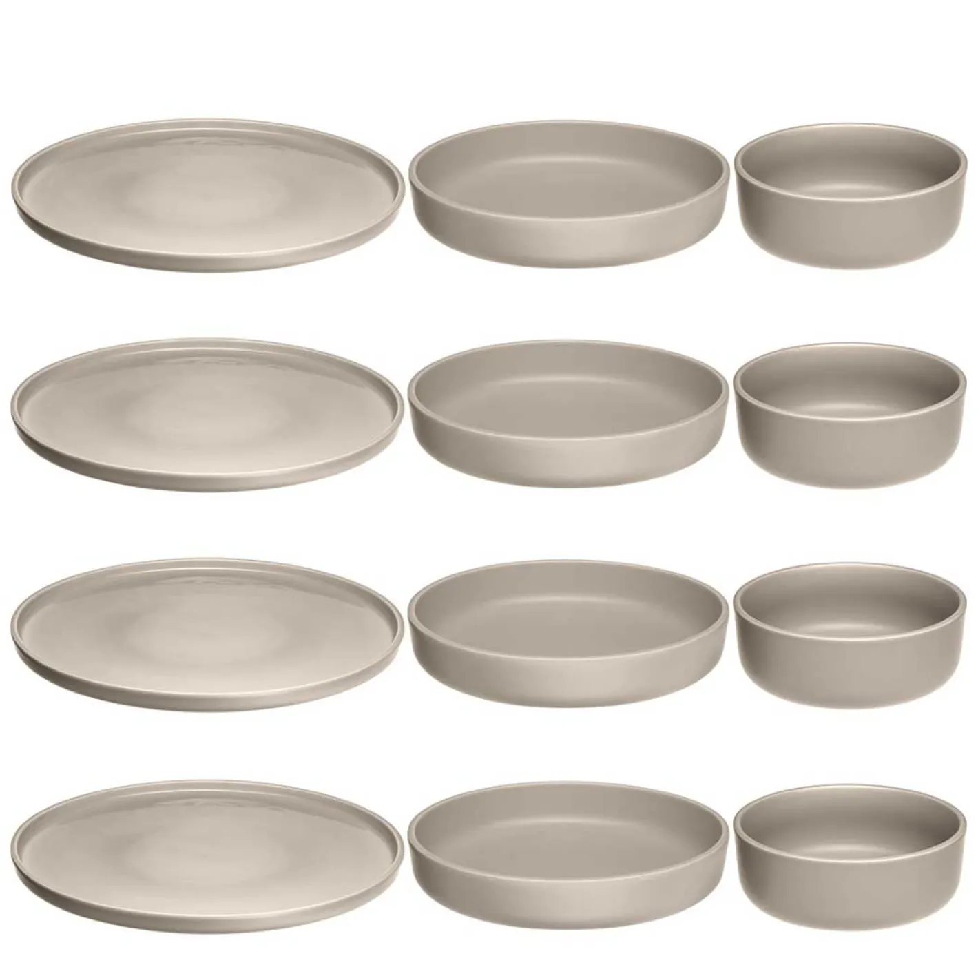 Geschirrset ROMA beige 12-teilig*LEONARDO Clearance