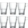 Glastasse SENSO 350 ml stapelbar 6er-Set*LEONARDO Clearance