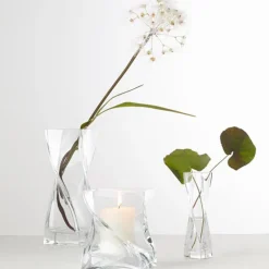 Glasvase VOLARE 25 cm handgefertigt*LEONARDO Hot