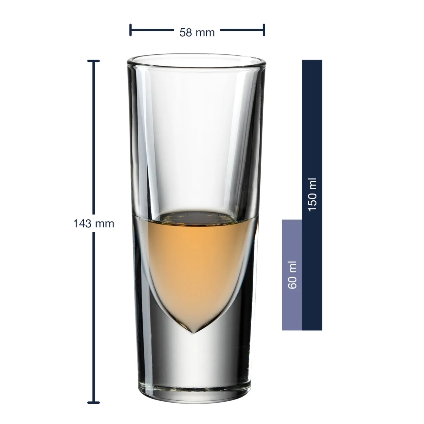 Grappa Becher GILLI 130 ml mit persönlicher Gravur*LEONARDO Online