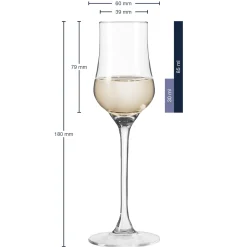 Grappaglas CIAO+ 85 ml 6er-Set*LEONARDO