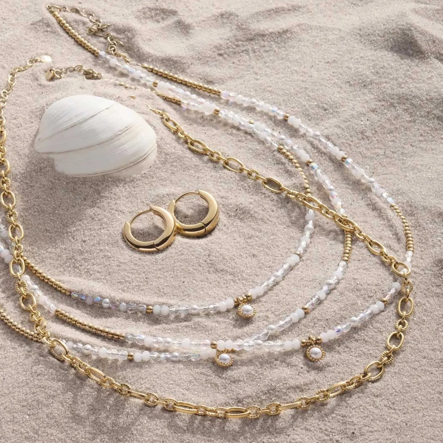 Halskette ALTHINA 42 cm gold CIAO*LEONARDO Online