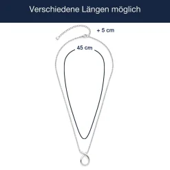 Halskette ANJA 45 cm Clip & Mix*LEONARDO Discount