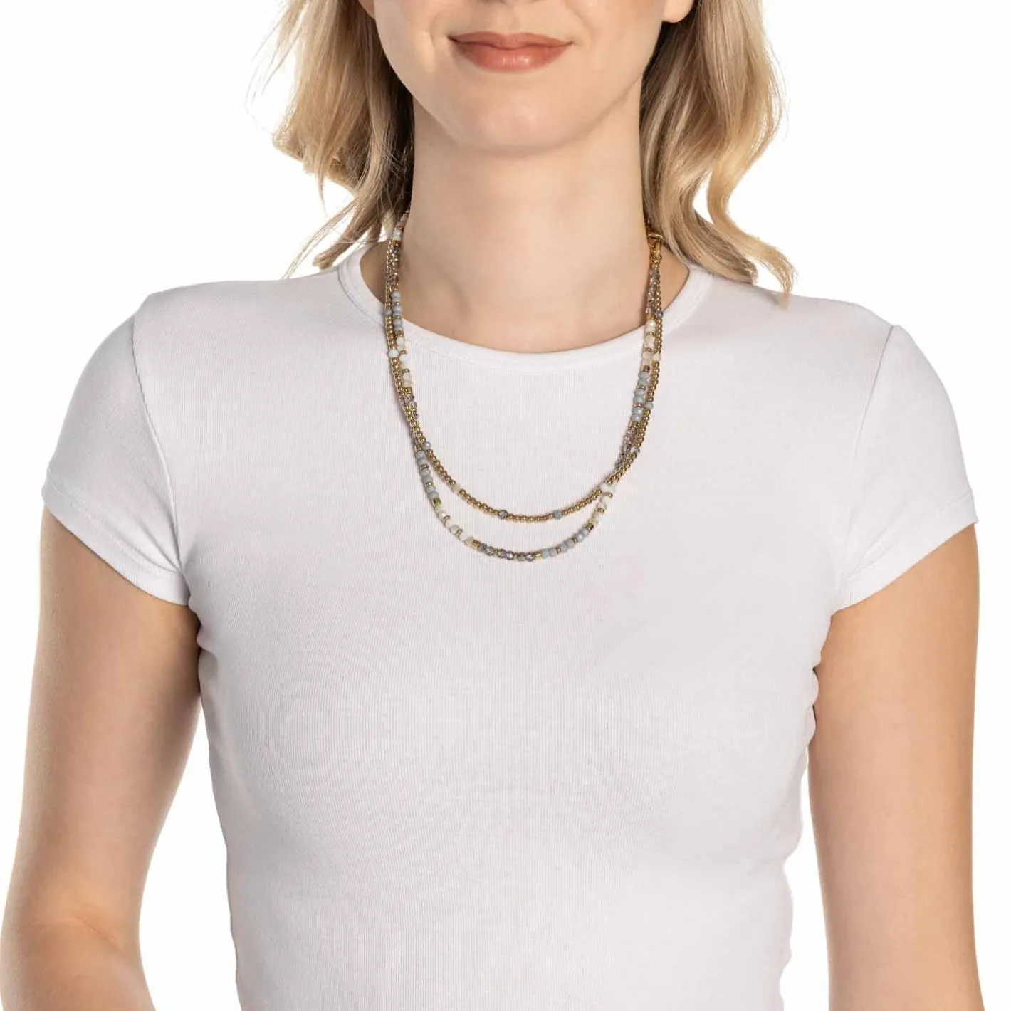 Halskette BERNADETTE 50 cm gold*LEONARDO Best