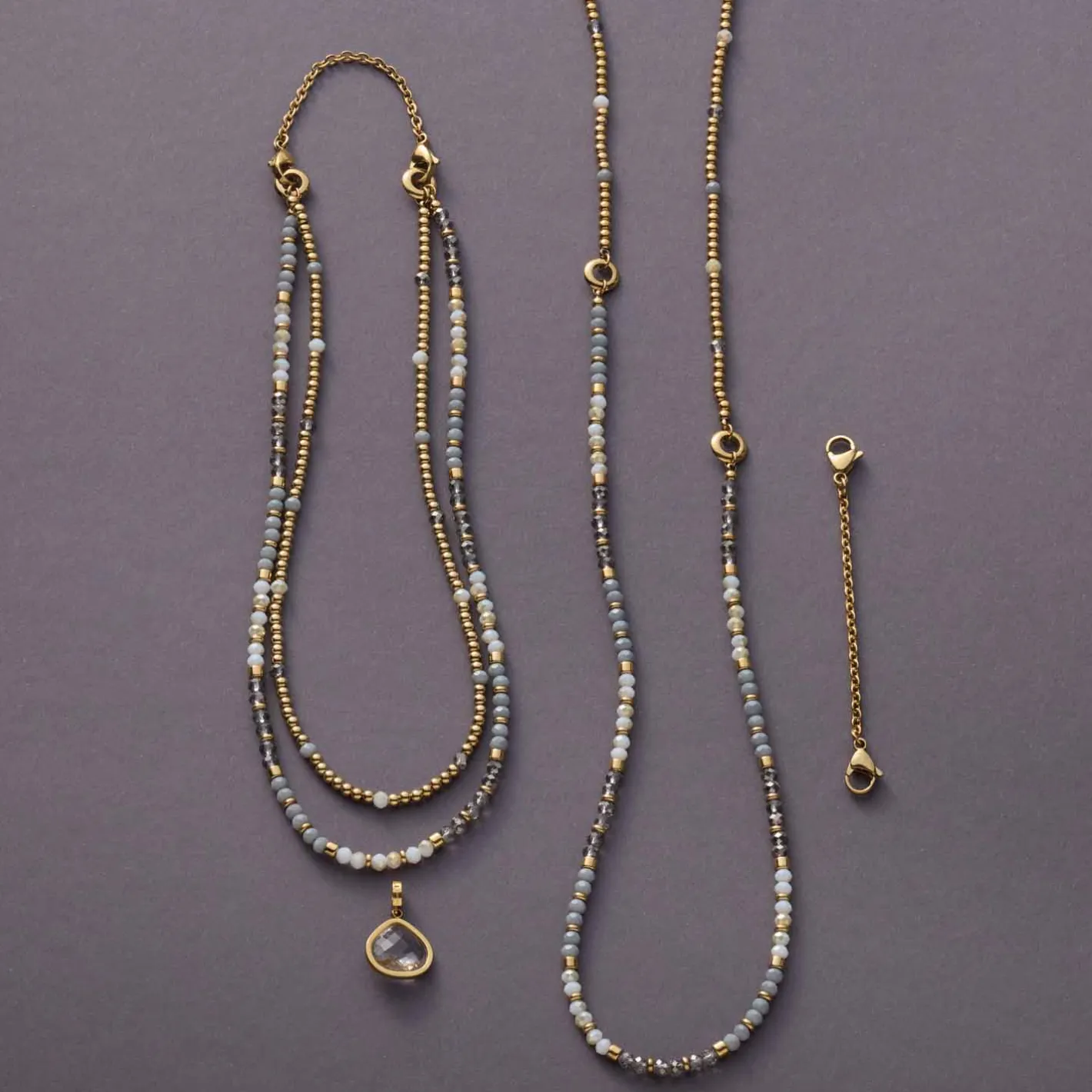 Halskette BERNADETTE 50 cm gold*LEONARDO Best