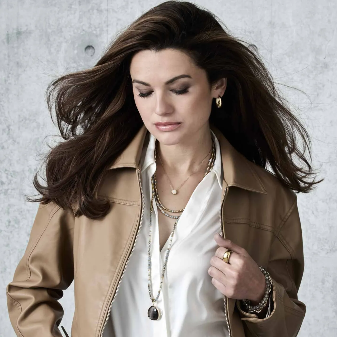 Halskette BERNADETTE 50 cm gold*LEONARDO Best