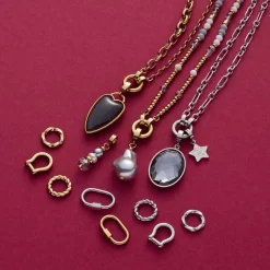 Halskette BERNIE 45 cm gold Clip & Mix*LEONARDO Outlet