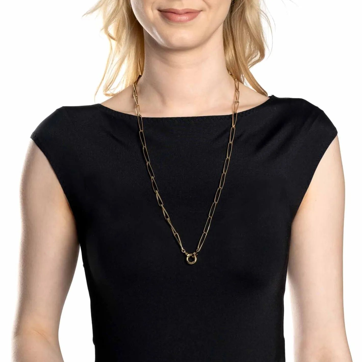 Halskette CONSENZA 70 cm gold Clip & Mix*LEONARDO New