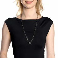 Halskette CONSENZA 70 cm silber Clip & Mix*LEONARDO Clearance