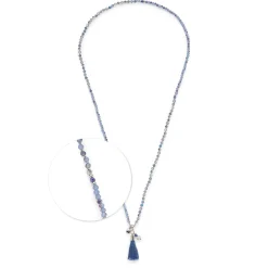 Halskette DONNA 80 cm blau Sommer*LEONARDO Outlet