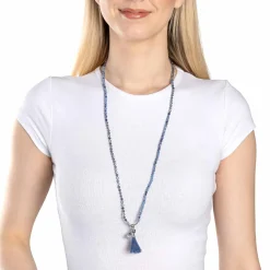 Halskette DONNA 80 cm blau Sommer*LEONARDO Outlet