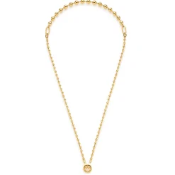 Halskette DOTTY 60 cm gold Clip & Mix*LEONARDO Hot