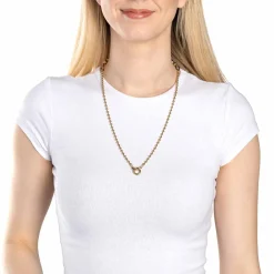 Halskette DOTTY 60 cm gold Clip & Mix*LEONARDO Hot