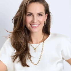 Halskette ELISABETH 45 cm gold*LEONARDO Outlet