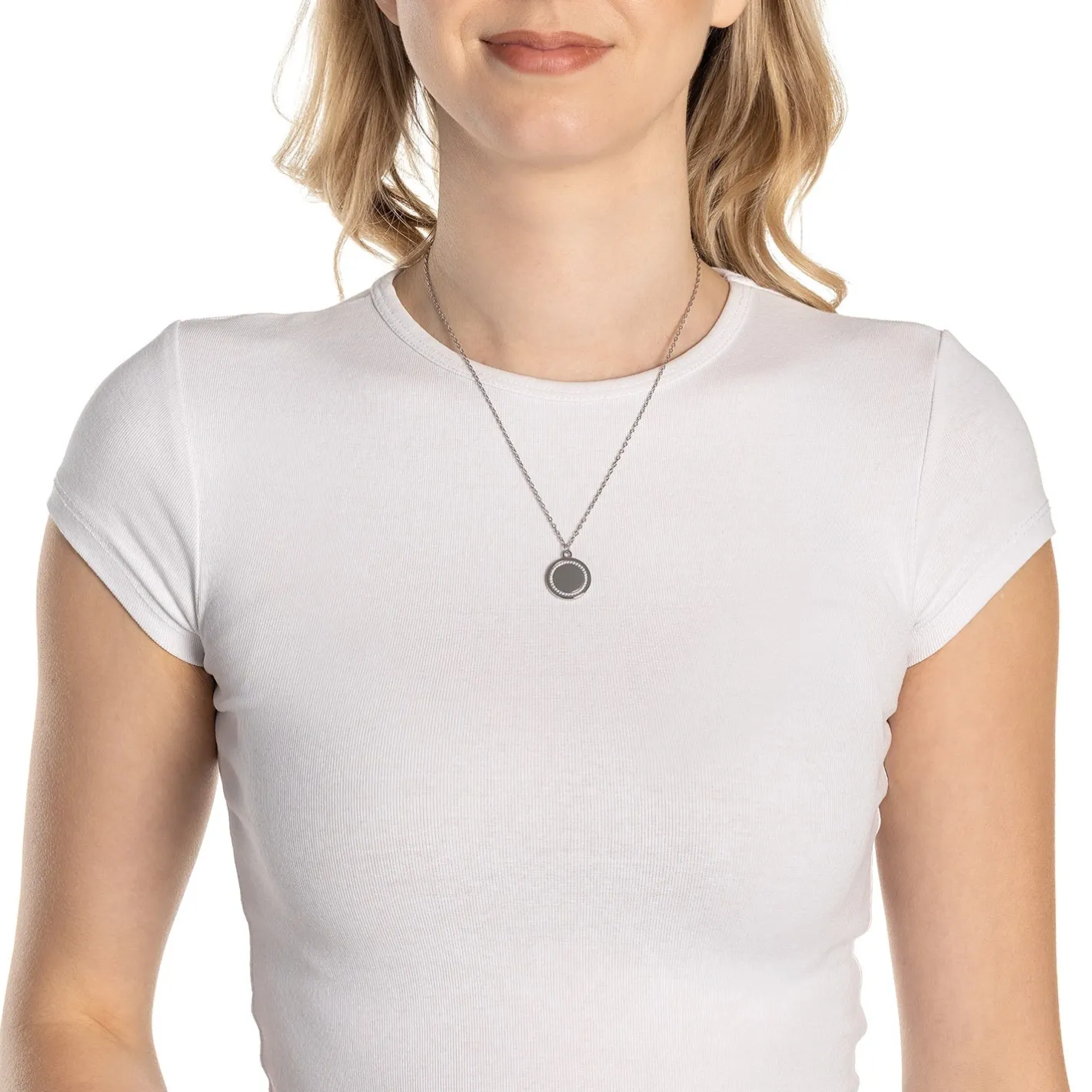 Halskette FERRARA 45 cm mit persönlicher Gravur*LEONARDO Online