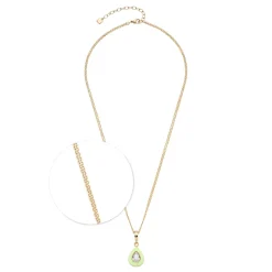 Halskette GIGI 45 cm grün*LEONARDO Clearance