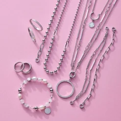 Halskette GRACE 80 cm Clip & Mix*LEONARDO Hot