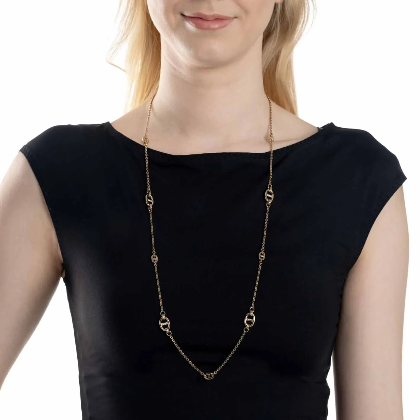 Halskette HERMA 80 cm gold*LEONARDO New