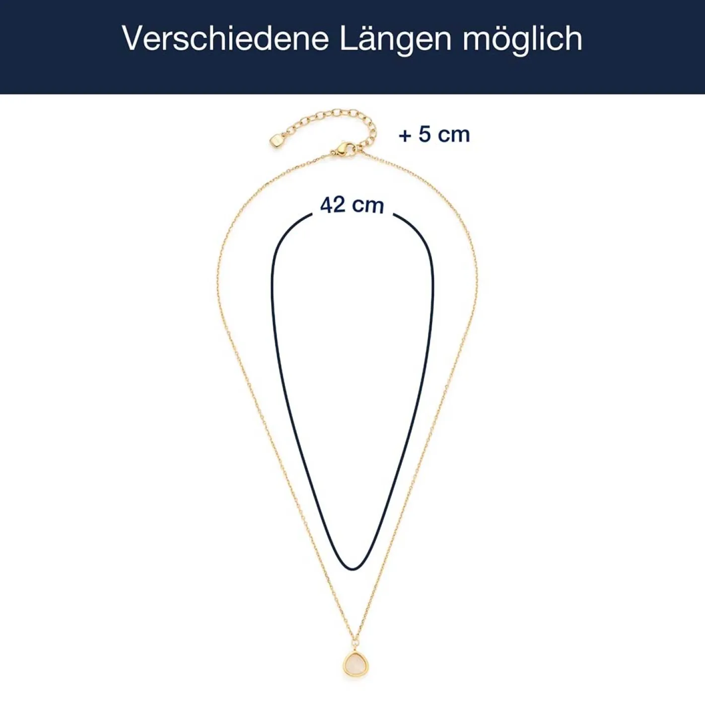 Halskette INDRA 42 cm gold CIAO*LEONARDO Online