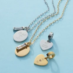 Halskette IT'S ME 45 cm gold mit persönlicher Gravur*LEONARDO Hot