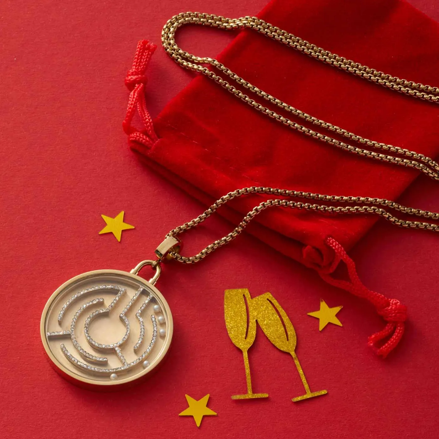 Halskette JOY 80 cm gold*LEONARDO Online