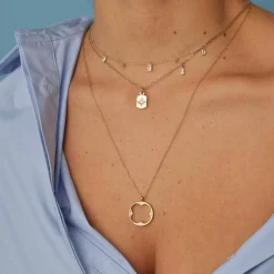 Halskette LIORA 42 cm gold CIAO*LEONARDO Clearance