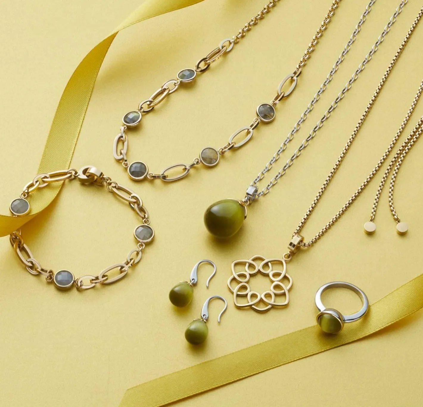 Halskette LIV 90 cm gold Clip & Mix*LEONARDO Best