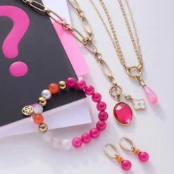 Halskette LIZZY 45 cm gold Clip & Mix*LEONARDO New