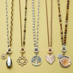 Halskette LOLITA 43 cm gold Clip & Mix*LEONARDO Clearance