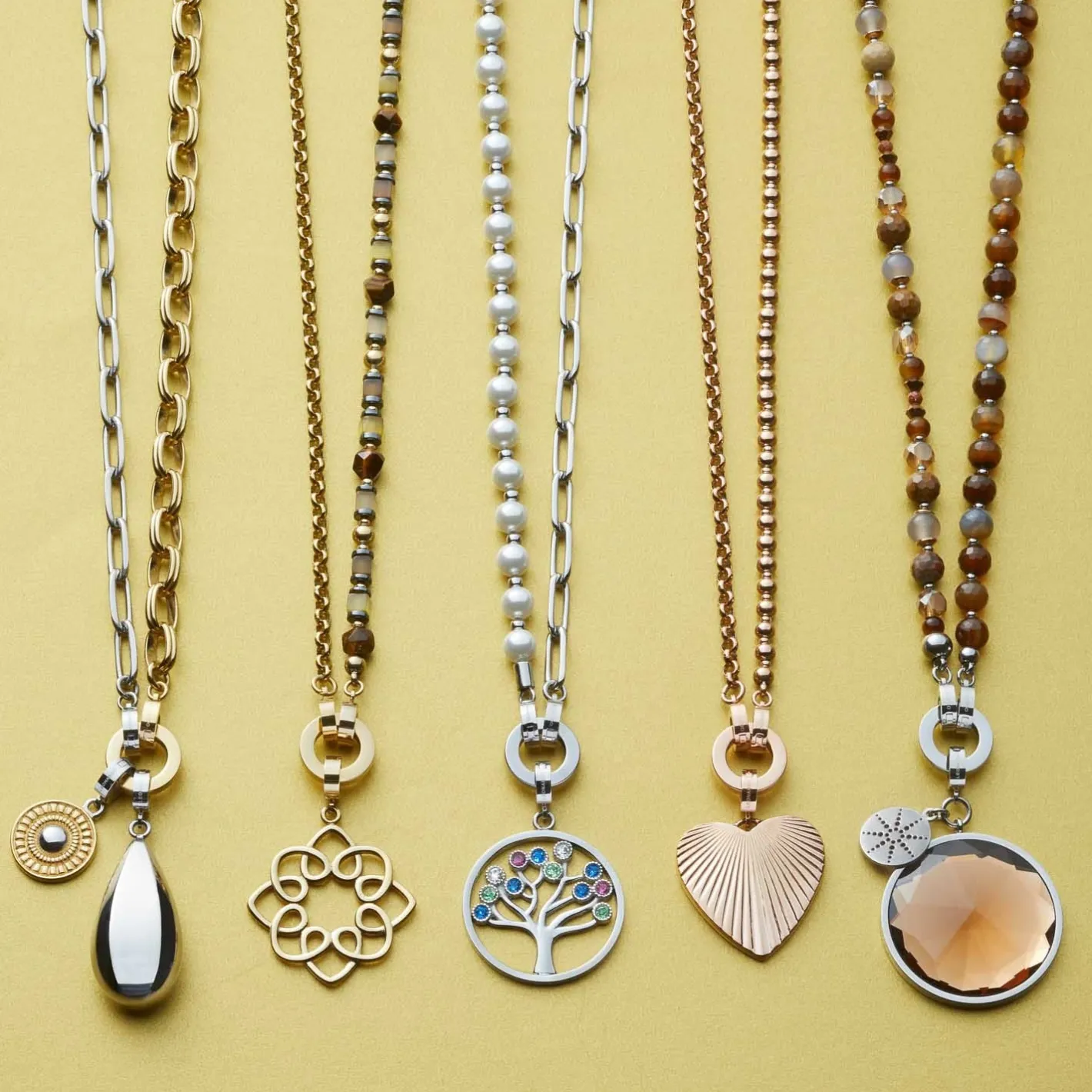 Halskette LOLITA 43 cm gold Clip & Mix*LEONARDO Clearance